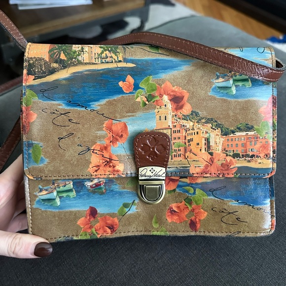 Patricia Nash LOCRI French Riviera Crossbody Bag. - Picture 3 of 13